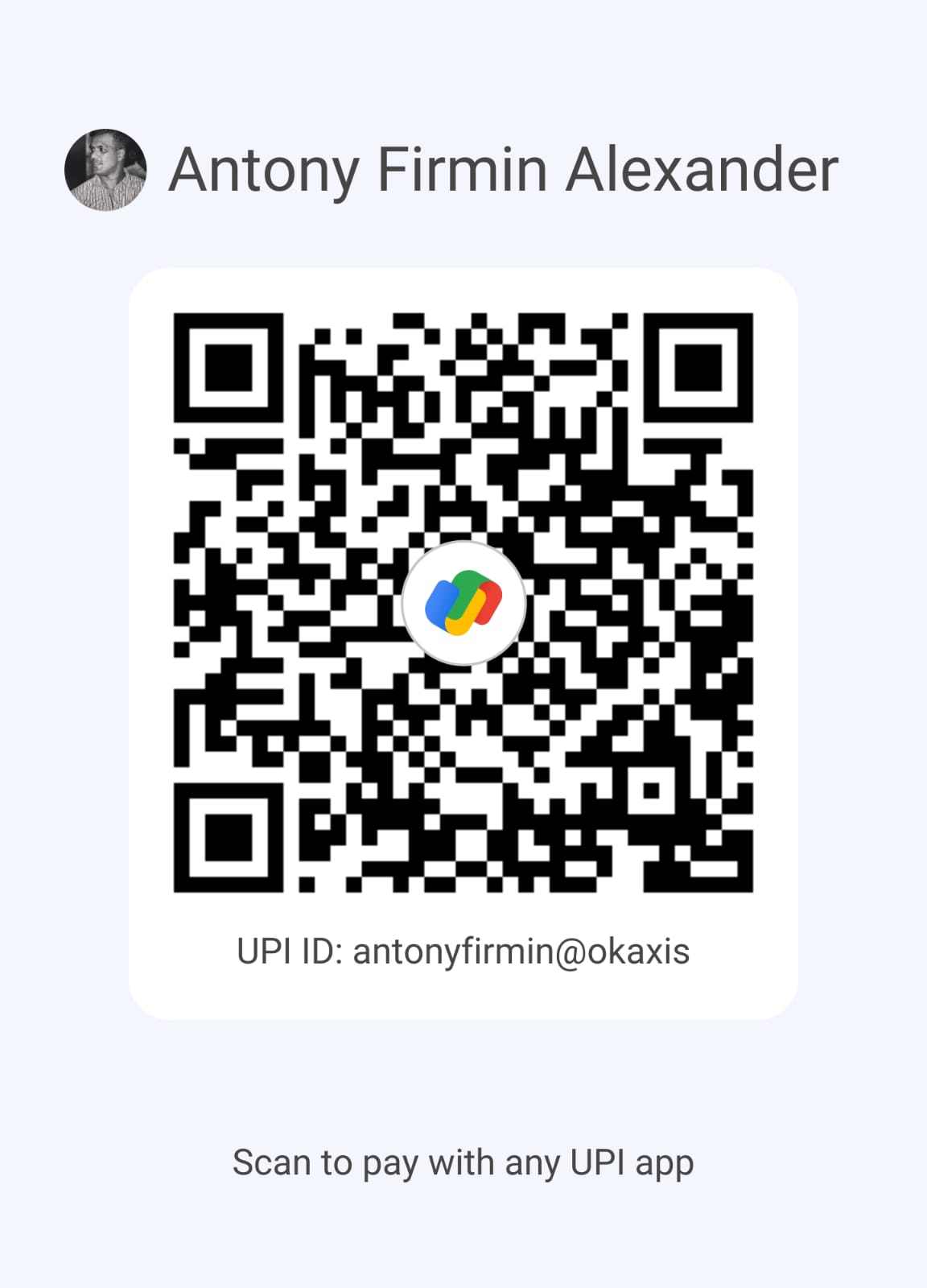 GPay QR Code